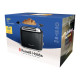 Russell Hobbs Тостер Eden 800Вт, пластик, підігрів, розморожування, чорний