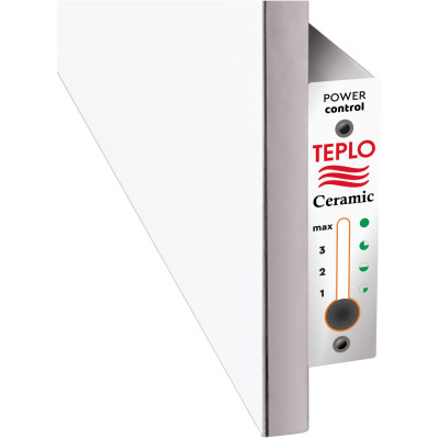 Teploceramic Рушникосушарка керамічна TCМТ-T-400-WHITE