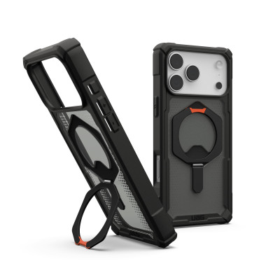 UAG Чохол для iPhone 17 Pro Max, Plasma XTE MagSafe, Black/Pop Orange