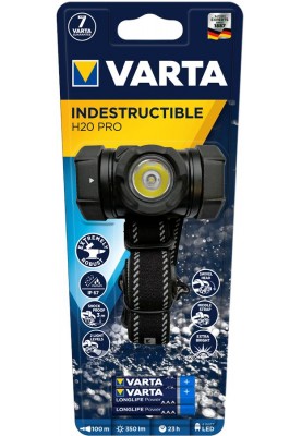 VARTA Indestructible H20 Pro LED 3хААА