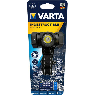 VARTA Indestructible H20 Pro LED 3хААА