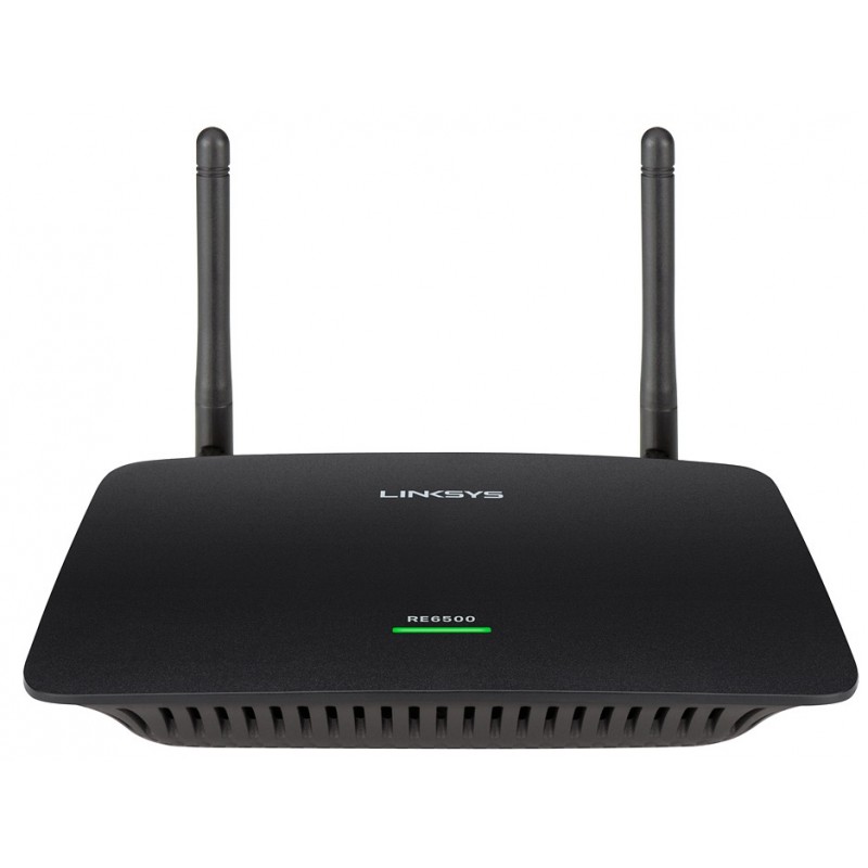 Linksys RE6500 WiFi Range Extender AC1200, 4xGE LAN, 1x3.5mm audio, 2x ext. ant.