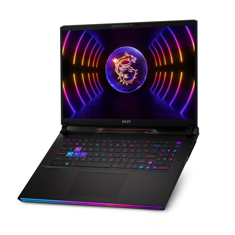 MSI Ноутбук Raider 17" QHD+, Intel i9-13980HX, 32GB, F1TB, NVD4090-16, W11, черный