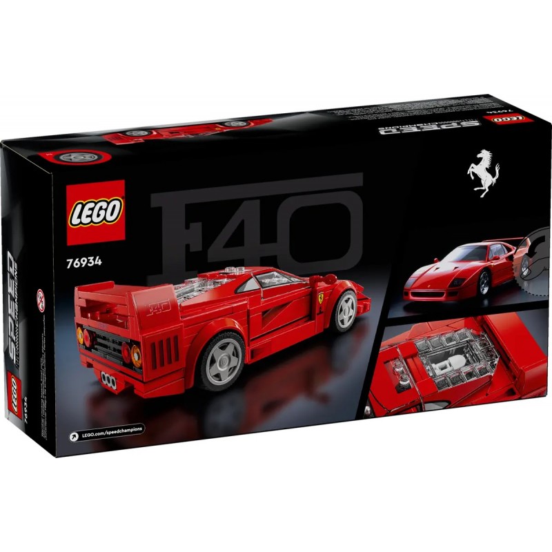 LEGO Конструктор Speed Champions Суперкар Ferrari F40