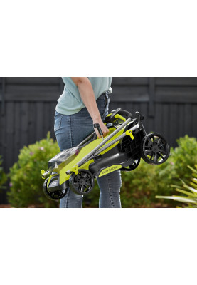 Ryobi Газонокосилка аккумуляторная ONE+ HP RY18LMX33A-150 18В акб 1х5А·год 33см 30л 25-90мм 9.3кг