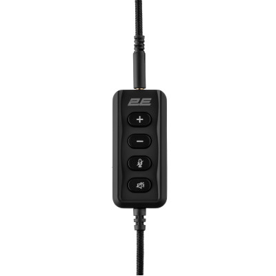 2E Gaming Гарнітура ігрова HG355, 7.1, mini-jack/dual 3.5мм/USB-A, 1.5/1.5/0.2м, чорний
