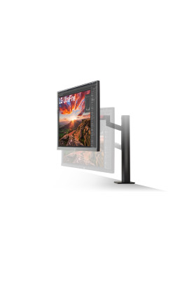 LG Монітор 31.5" 32UN880-B 2xHDMI, DP, USB-C, MM, IPS, 3840x2160, 95%DCI-P3, Pivot, HDR10