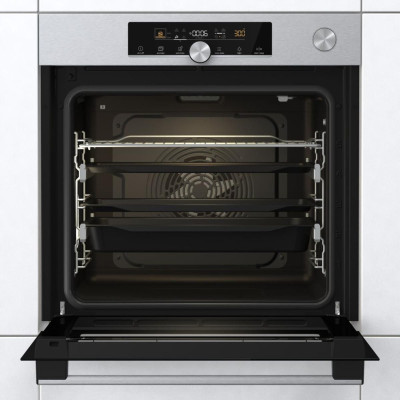 Gorenje Духовий шафа електричний, 77л, A+, пара, пригот. на декількох рівнях, дисплей, нерж