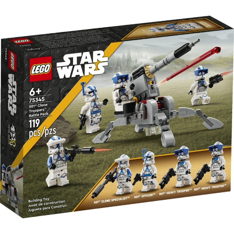 LEGO Конструктор Star Wars TM Бойовий загін бійців-клонів 501-го легіону