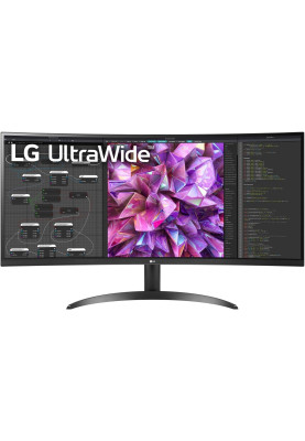 LG Монітор 34" 34WQ60C-B 2xHDMI, DP, Audio, IPS, 3440x1440, 21:9; sRGB 99%, CURVED, HDR10