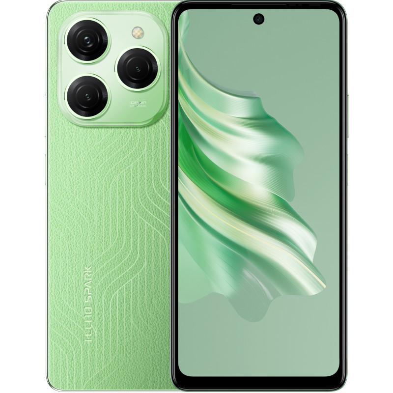 TECNO Смартфон Spark 20 PRO (KJ6) 6.78" 8/256ГБ, 2SIM, 5000мА•год, Magic Skin Green