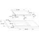 Gorenje Варильна поверхня індукційна, 60см, PowerBoost, TouchControl, поєднання конфорок, чорний