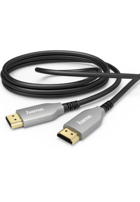 HAMA Кабель HDMI (AM/AM), 10м, 4K, active, чорний