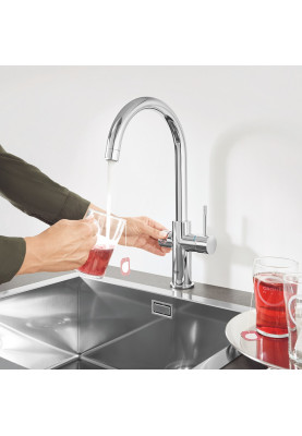 Grohe Комплект змішувача для кухні Red Duo та бойлерна система M розміру
