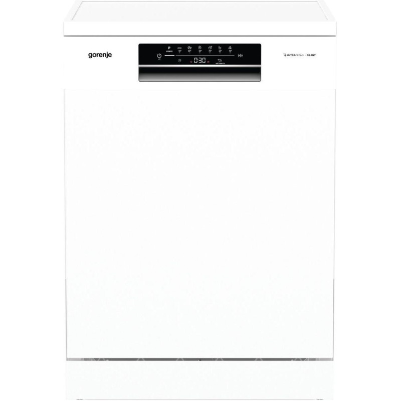 Gorenje Посудомийна машина, 16компл., A+++, 60см, дисплей, 3 кошика, AquaStop, білий