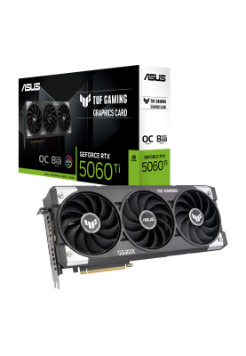 ASUS Відеокарта GeForce RTX 5060 Ti 8 GB GDDR7 OC TUF-RTX5060TI-O8G-GAMING