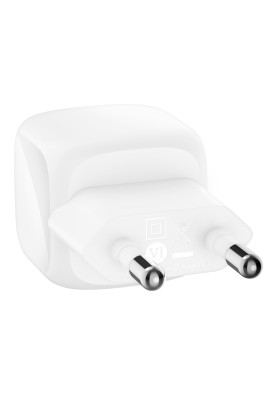 Belkin Зарядний пристрій мережевий 30Вт USB-С PD PPS, білий