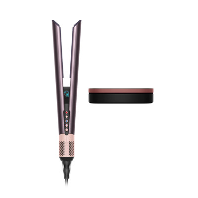 Dyson Випрямляч Dyson з вологого на сухе HТ01 Airstrait Jasper/Plum, темп.режимів-3, 80-140С, OLED-дисплей, кейс, метал, фіолетовий