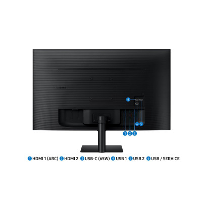 Samsung Монітор LCD 32" S32BM702UI 2*HDMI, USB, BT, VA, 3840x2160