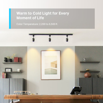 TP-Link Розумна багатокольорова Wi-Fi лампа Tapo L630 N300 GU10