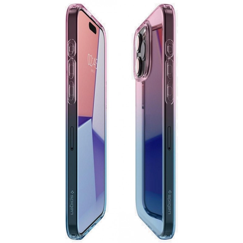 Spigen Чохол для Apple iPhone 15 Pro Liquid Crystal, Gradation Pink