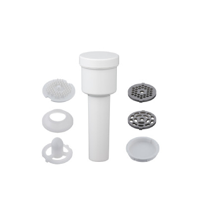 Panasonic М'ясорубка, 1700Вт, 3кг/мин, 3 решітки, насадка для кеббе, пластик, білий Panasonic М'ясорубка, 1700Вт, 3кг/мин, 3 решітки, насадка для кеббе, пластик, білий