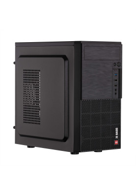 2E Корпус Basis RD8603U-400 з БЖ 2E ATX400W, 1xUSB3.0, 2xUSB2.0, VGA 320мм, mATX, чорний