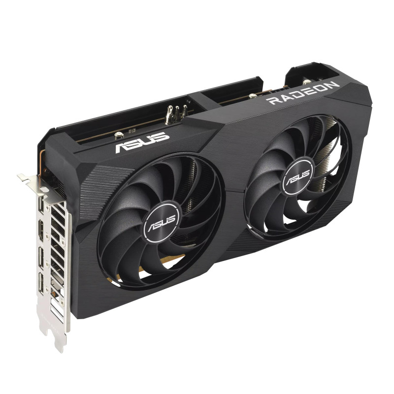 ASUS Відеокарта Radeon RX 7600 8GB GDDR6 DUAL OC EVO DUAL-RX7600-O8G-EVO