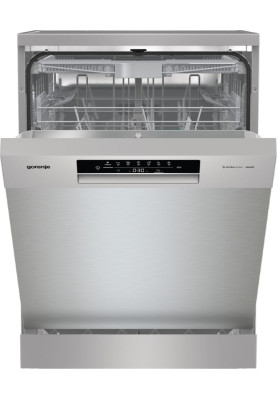 Gorenje Посудомийна машина, 16компл., A++, 60см, дисплей, 3 кошики, AquaStop, сірий