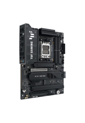 ASUS Материнська плата TUF GAMING X870E-PLUS WIFI7 sAM5 X870E 4xDDR5 M.2 HDMI WiFi BT ATX