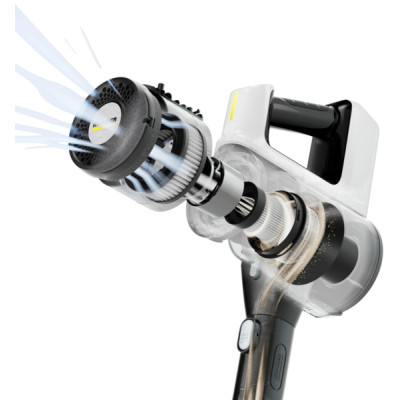 Karcher Пилосос безпровідний VCS 3 Nano Complete, конт пилок -0.6л, автон. робота до 50хв, білий Karcher Пилосос безпровідний VCS 3 Nano Complete, конт пилок -0.6л, автон. робота до 50хв, білий