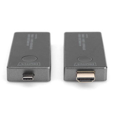 Digitus Бездротовий подовжувач USB-C > HDMI, 4K UHD, 30 м