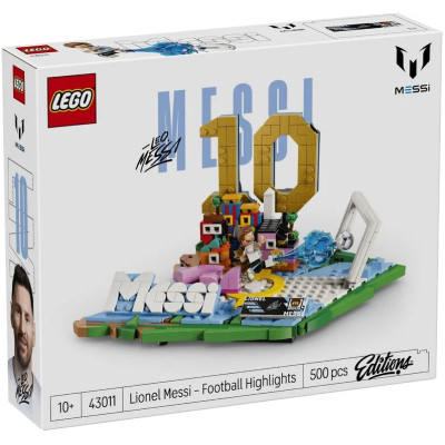 LEGO Конструктор LEGO Editions Football Ліонель Мессі — найкращі моменти футбольних матчів