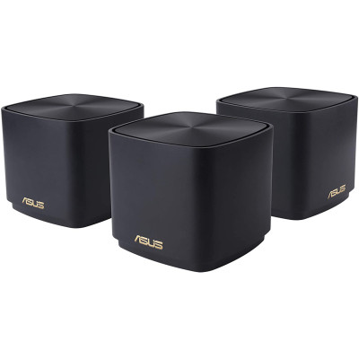 ASUS Система WiFi-Mesh ZenWiFi XD4 AX1800, 1xGE LAN, 1xGE WAN, 3мод, чорний