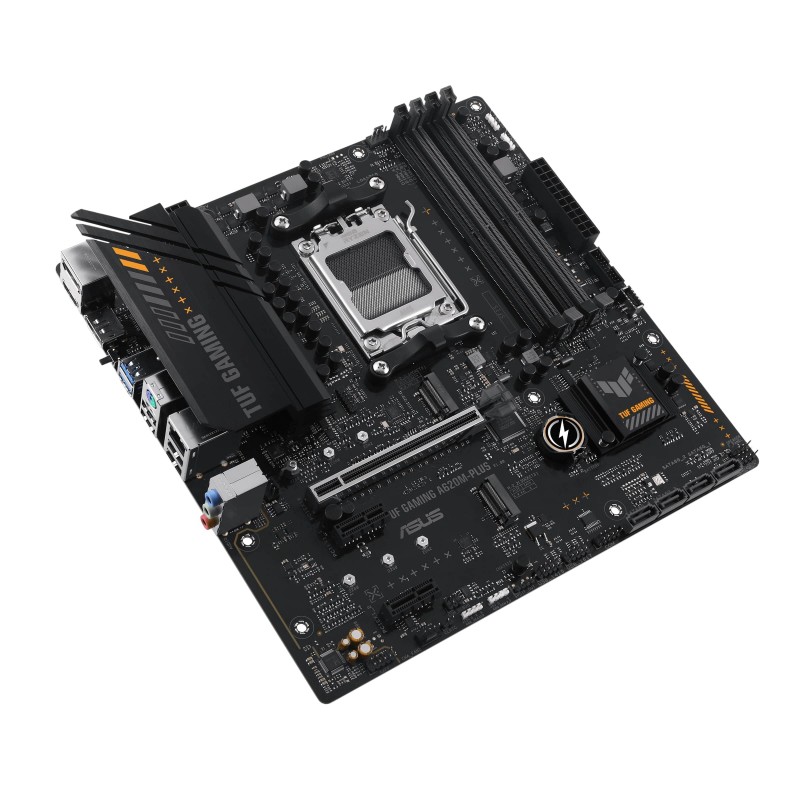 ASUS Материнcька плата TUF GAMING A620M-PLUS sAM5 A620 4xDDR5 HDMI DP mATX