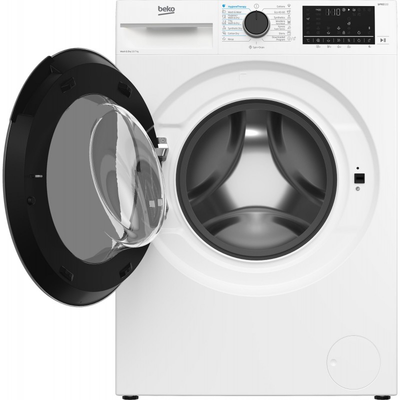 Beko Прально-сушильна машина фронтальна, 10(7)кг, 1400, E, 60см, дисплей, білий