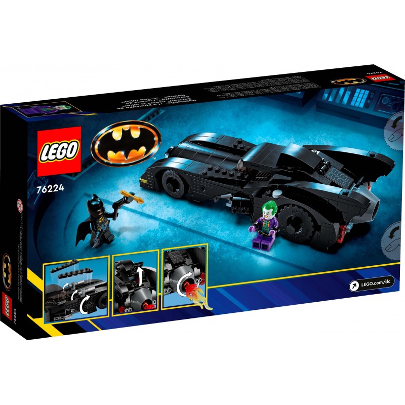 LEGO Конструктор DC Batman™ Бетмобіль: Переслідування. Бетмен проти Джокера