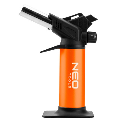 Neo Tools Паяльник газовий, п’єзозапалювання, 1200°C, об’єм 12.6г, 0.286кг