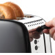 Russell Hobbs Тостер Colours Plus, 1600Вт, нержав., підігрів,разморозка, чорний
