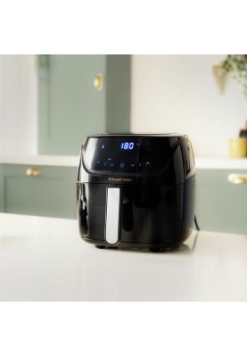 Russell Hobbs Мультипіч SatisFry Air Medium, 1350Вт, чаша-4л, сенсорне керув., алюміній/пластик,чорно-сірий