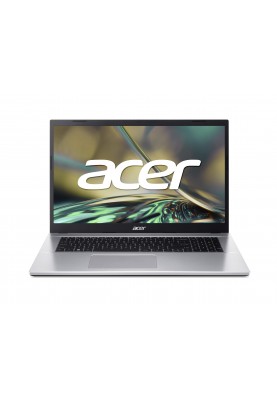 Acer Ноутбук Aspire 3 A317-54 17.3" FHD IPS, Intel i5-1235U, 16GB, F512GB, UMA, Lin, сріблястий