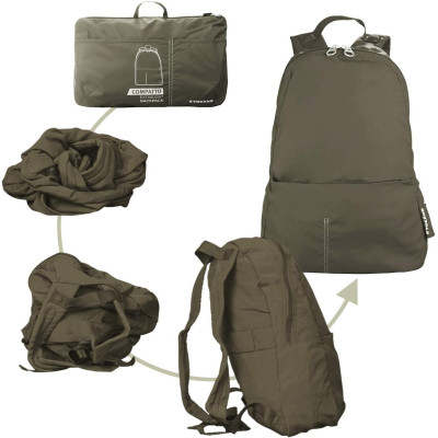 Tucano Рюкзак розкладний Compatto Eco XL, темно зелений