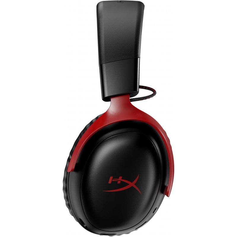 HyperX Гарнітура ігрова Cloud III, WL/USB-A/USB-C, чорно-червоний