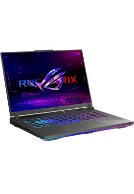 ASUS Ноутбук ROG Strix G16 G614JV-N3106 16" FHD IPS, Intel i5-13450HX, 16GB, F512GB, NVD4060-8, NoOS, Сірий