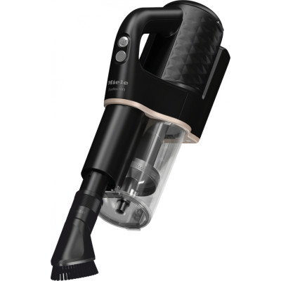 Miele Пилосос безпровідний SQLL0 36 Duoflex HX1 TotalCare, 210Вт, сухе прибирання, контроль пилок -0,3л, автон. робота до 12/55хв, Hygiene Lifetime, Vortex, щітка Multi Floor, чорно-золотий Miele Пилосос безпровідний SQLL0 36 Duoflex HX1 TotalCare, 210Вт, сухе прибирання, контроль пилок -0,3л, автон. робота до 12/55хв, Hygiene Lifetime, Vortex, щітка Multi Floor, чорно-золотий