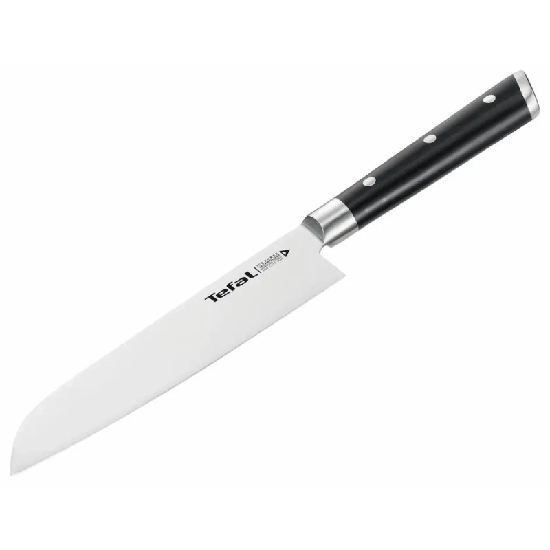 Tefal Набір ножів Ice Force, 2шт, нержавіюча сталь, пластик, чорний