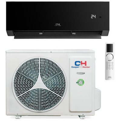 Cooper&Hunter Кондиціонер Cooper&Hunter Nature 70м2 інвертор 24000BTU 7.1кВт A++/A+++ -25°С Wi-Fi R32 чорний