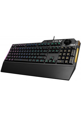 ASUS Клавіатура TUF Gaming K1 RGB 104key USB UA Black