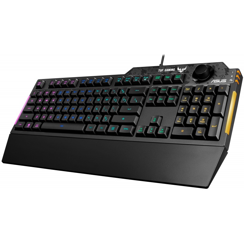 ASUS Клавіатура TUF Gaming K1 RGB 104key USB UA Black