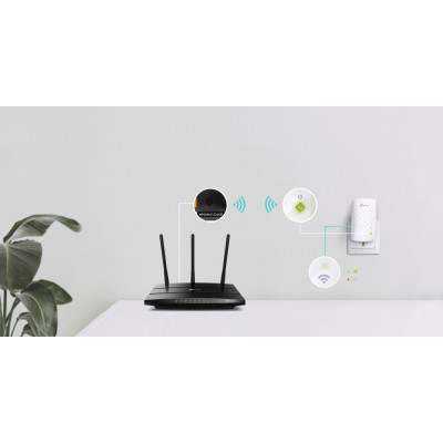 TP-Link Повторювач Wi-Fi сигналу RE220 AC750 1xFE LAN